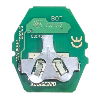 Кутийка за ключ с платка и чип за BMW с 3 бутона